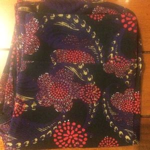 LuLaRoe floral print leggings